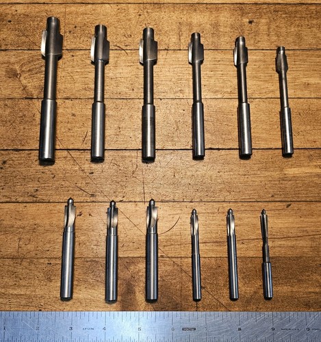 Piloted COUNTERSINK Bores Size SET • Machinist Metal Milling Tools ☆USA