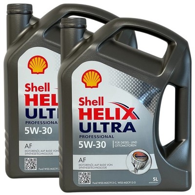 2x5 Liter Shell Helix Ultra Professional AF 5W-30 Ford Motoröl 5W30 Land Rover
