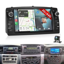 Android 15 Für TOYOTA COROLLA E10 E11 E12 1990-2007 Autoradio Carplay NAVI GPS