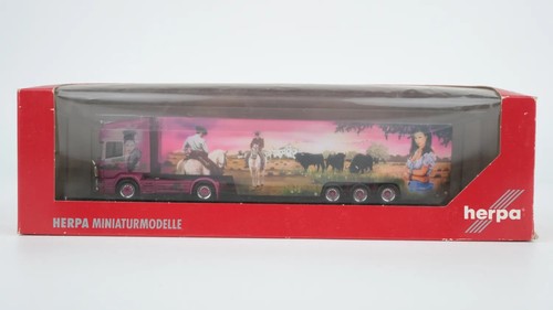 Herpa H0 120548 Scania TL Kühlkoffersattelzug " GUY GUERIN " | Condition: Gebraucht