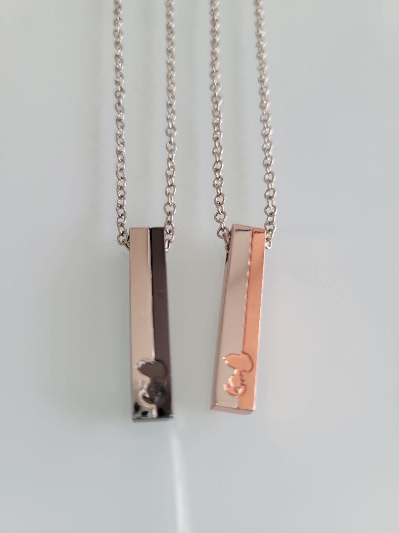 Snoopy Pair Necklace USJ Disney Peanuts Accessory New or Pre-Owned