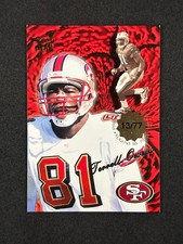 1999 Pacific Aurora #128 Terrell Owens Premiere Date /77 San Francisco 49ers