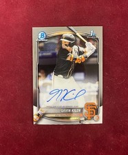 2025 Bowman Chrome Gavin Kilen ( GIANTS ) AUTOGRAPH AUTO 1ST Bowman Rookie RC