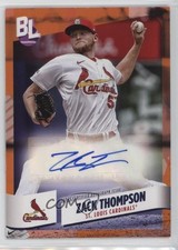 2024 Topps Big League Electric Orange Foil Zack Thompson #BEO-ZT Auto 0t2