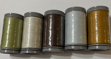 Quilters Select Perfect Cotton Plus Thread 60 Weight 400m Spools - 5 spools New