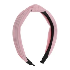 Textured Cotton Knot Headband Soft Hairband for Women 1.3 Inch Wide