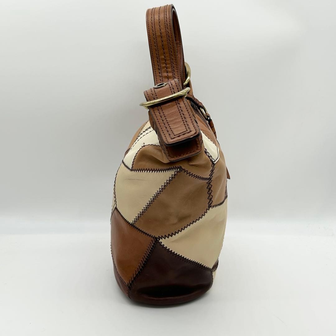 COACH Patchwork Limited Edition Shoulder Bag Used… - image 4