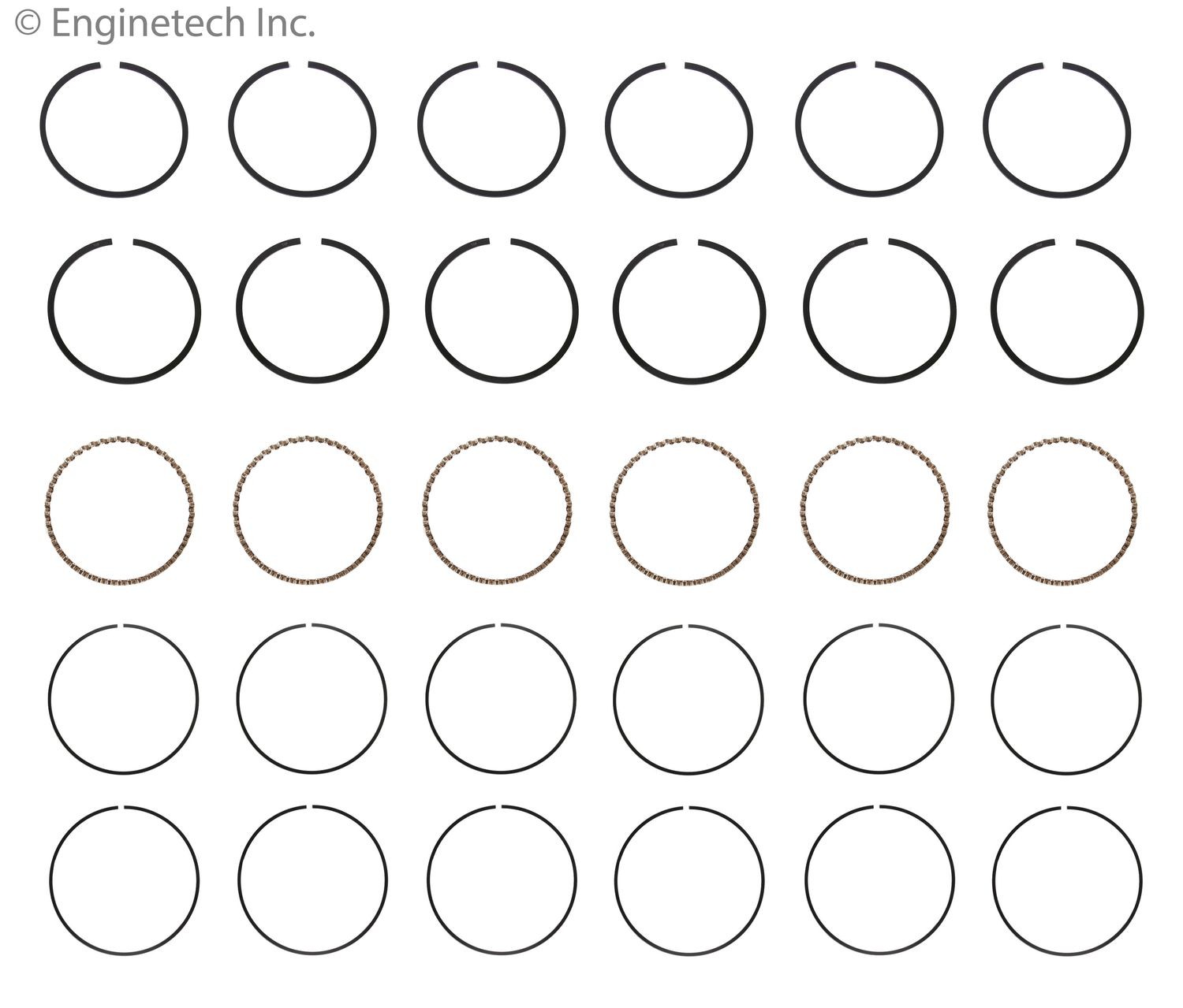 Engine Piston Ring Set R40056-060