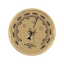 Mechanical Barometer Aneroid Barometer Portable Barometric Pressure Gauge