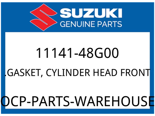 GASKET, CYLINDER HEAD FRONT | NOT SHOWN
