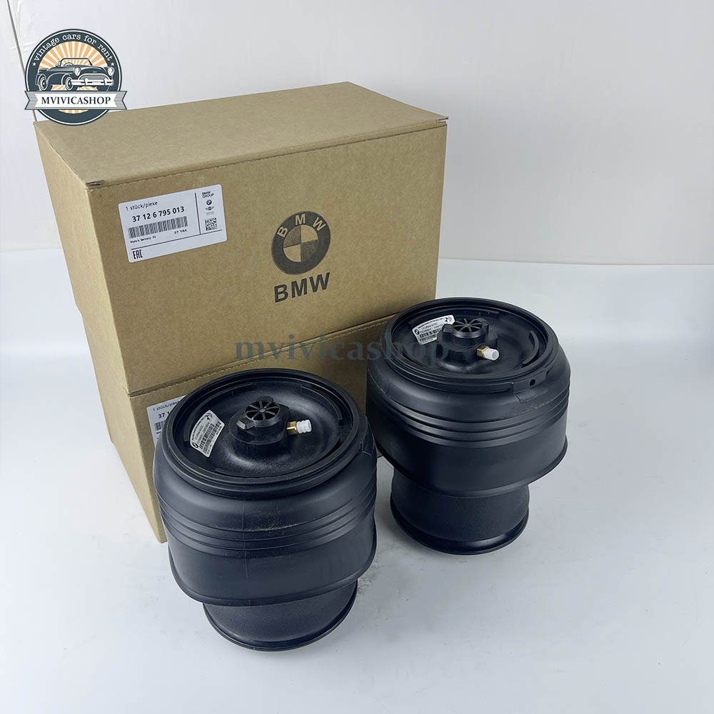 2X Rear Air Suspension Spring Bags For BMW F15 F16 X5 X6 3.0L 4.4L 37126795013
