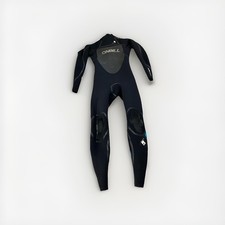 O'NEILL YOUTH/ WOMEN'S PSYCHO One 3/2MM BACK ZIP FULL WETSUIT BLACK SIZE 12