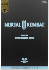 McFarlane -SDCC Exclusive 2025 - Sub-Zero -Glow In The Dark Edition Gold Label 