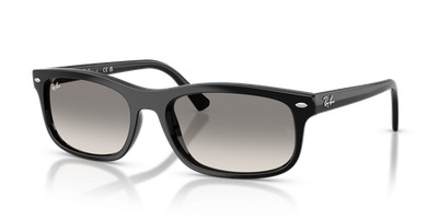 Ray-Ban RB2224 Black/Clear Grey Gradient 60 mm Sunglasses RB2224 901/32 60-20