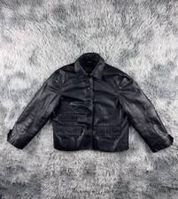 Giacca Vintage Vera Pelle Rame Seventy Taglia 42 Donna In Ottime Condizioni