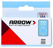 Image of P22 Staples 8mm 5/16", 5050 Pack - 225