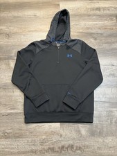 Under Armour Men  s Storm Cold Gear 1/4 Zip Hoodie LG Softshell S35