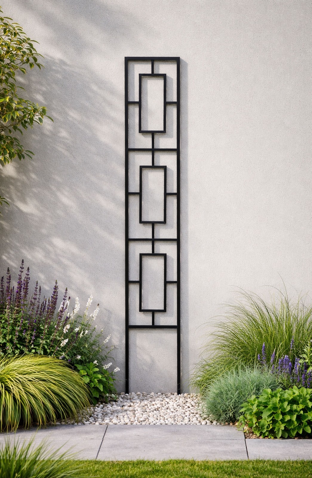 Garden Wall Trellis Climbing Plant Support Frame Plant Pot Modern Trellises