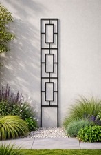 Garden Wall Trellis Climbing Plant Support Frame Plant Pot Modern Trellises