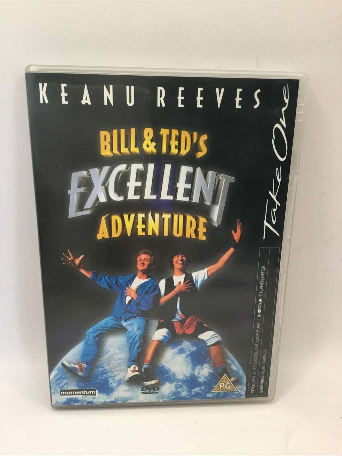 Bill & Ted's Excellent Adventure DVD (2002) Keanu Reeves, Herek (DIR) cert PG
