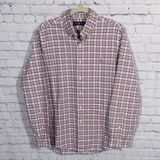 Ralph Lauren Mens Plaid Button Down Shirt Multi Size L Preppy Business Casual