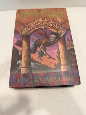 Harry Potter & The Sorcerer's Stone 1st Print 1st US Ed 1998 Hardcover DJ BCE