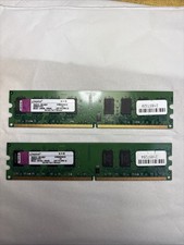 Kingston memoria Ram DDR2 2Gb X 2  PC2 800Mhz 6400U KVR800D2N6/2G Computer 4Gb