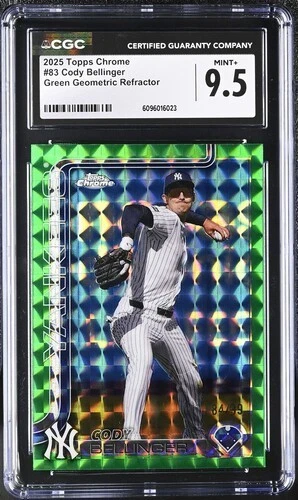 2025 Topps Chrome Cody Bellinger CGC 9.5