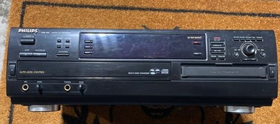  Philips CDR785 Audio CD Recorder Player 3 Disc Multi Changer For PARTS Only. 
