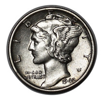 1942/1 Mercury Dime, RARE This Nice, Choice AU++ Coveted Key Date Mint ERROR!