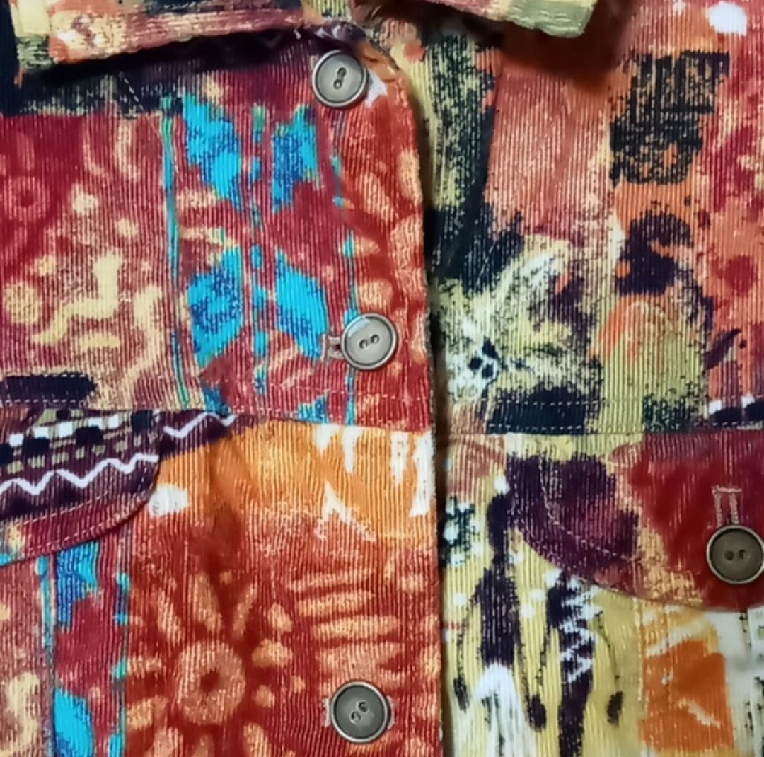 Chico's Multi Colored/Patterned Full Button Jacke… - image 7