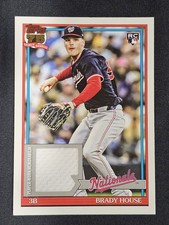 Topps 2026 Series 1 Brady House Nationals RC MEM 1991 Relics #91R-BHO