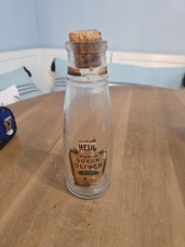 1920's Heinz CORK Top BOTTLE OR JAR, With PAPER LABEL of SPANISH QUEEN OLIVES