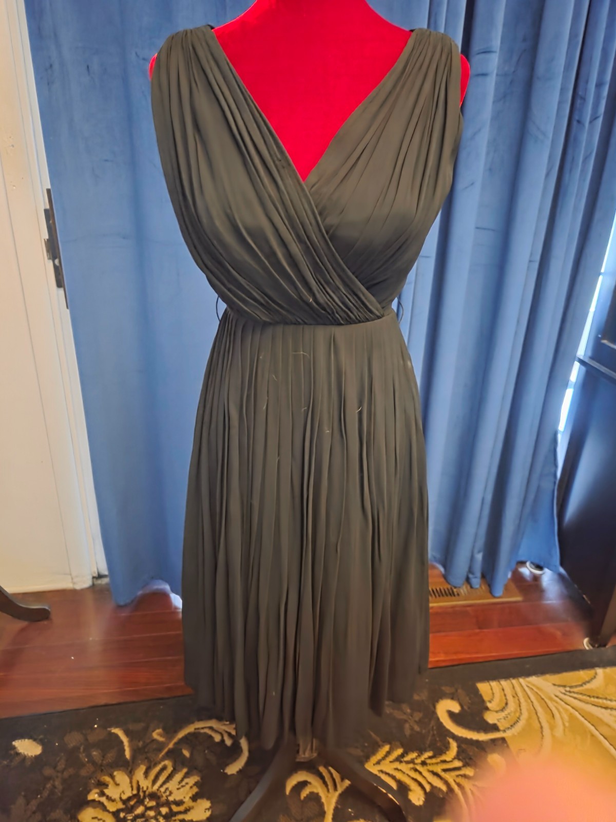 Marilyn Monroe Owned/Worn Black  Wiggle Dress 36-26-36  Stylist Sydney Guilaroff