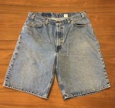 Vintage Levi’s 560 Jean Shorts Men 36 (Fits 35x10”) Loose Fit USA Made 1998 Jort