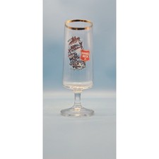 Haake Beck Pils Tulpe 0,2l altes Bierglas alt Brauerei Glas Bier