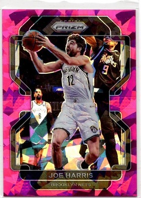 2021-22 Panini Prizm Joe Harris #95 Pink Cracked Ice Nets