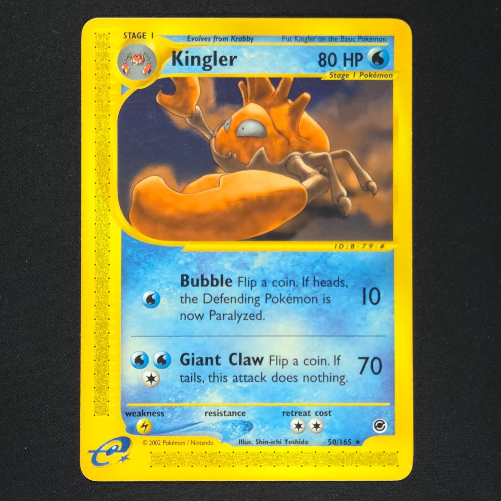 Kingler 50/165 - Expedition - Pokemon Card