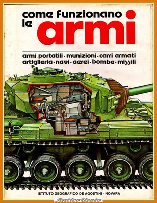 WIE DIE WAFFEN FUNKTIONIEREN von Christopher Chant 1979 De Agostini Buch Bomben Rakete