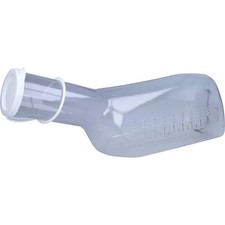 Urinflasche Mann 1 l Kunststoff Glasklar 1St - 02771233