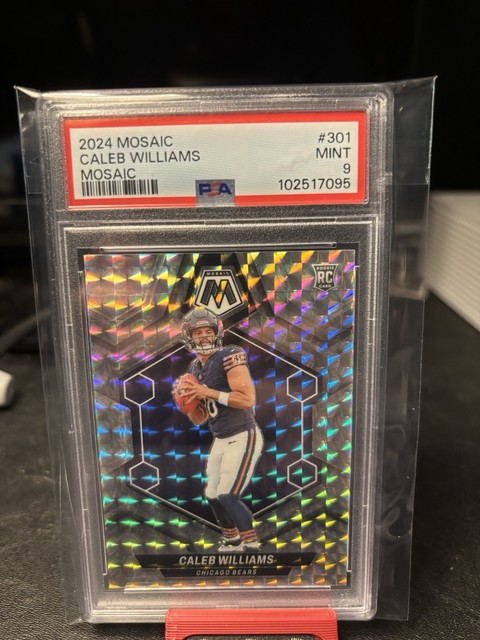 Caleb Williams 2024 Panini Mosaic Silver