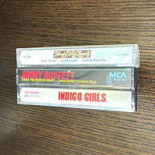 MCA Country Cassette Lot Jimmy Buffett Songs You Know By Heart Indigo Girls