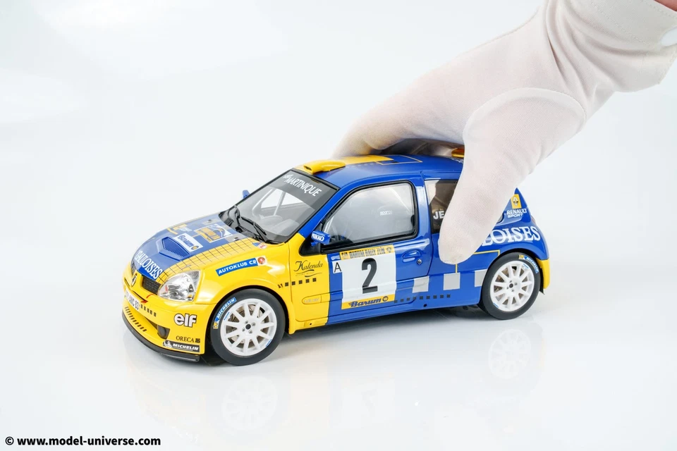 Otto Mobile - 1:18 Renault Clio S1600 No.2 Simon Jean-Joseph Barun Rally Zlin... - Image 4 of 4