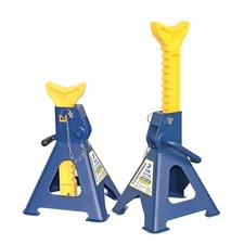 3-Ton Jack Stands - Heavy-Duty Steel Safety Pin Lock - Pair