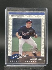 2001 Donruss Stat Line Career #165 Marcus Giles Rated Rookie /2001 Card BIN-1675. rookie card picture