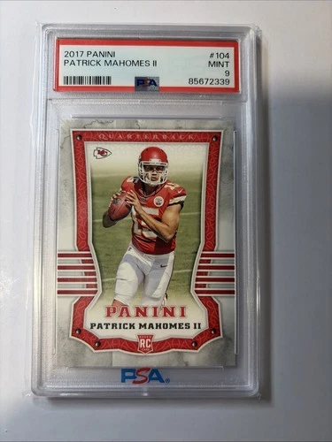 2017 Panini - Rookies Patrick Mahomes II #104 (RC)