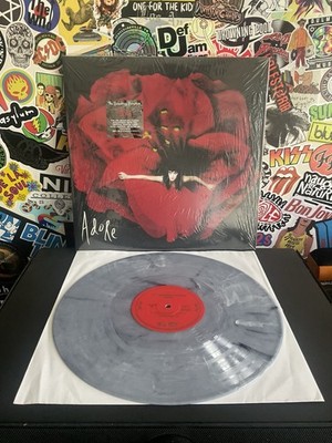 SMASHING PUMPKINS Adore VG++ 2LP GRAY MARBLE VINYL W/HYPE STICKER/2000
