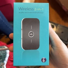 2in1 Bluetooth Receiver & Transmitter Wireless RCA to 3.5mm Aux Audio Adapter