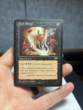 Magic: The Gathering Dark Ritual Mirage Regular 1996 English Black