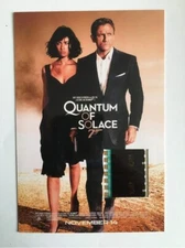 James Bond quantum of solace mounted films Cell